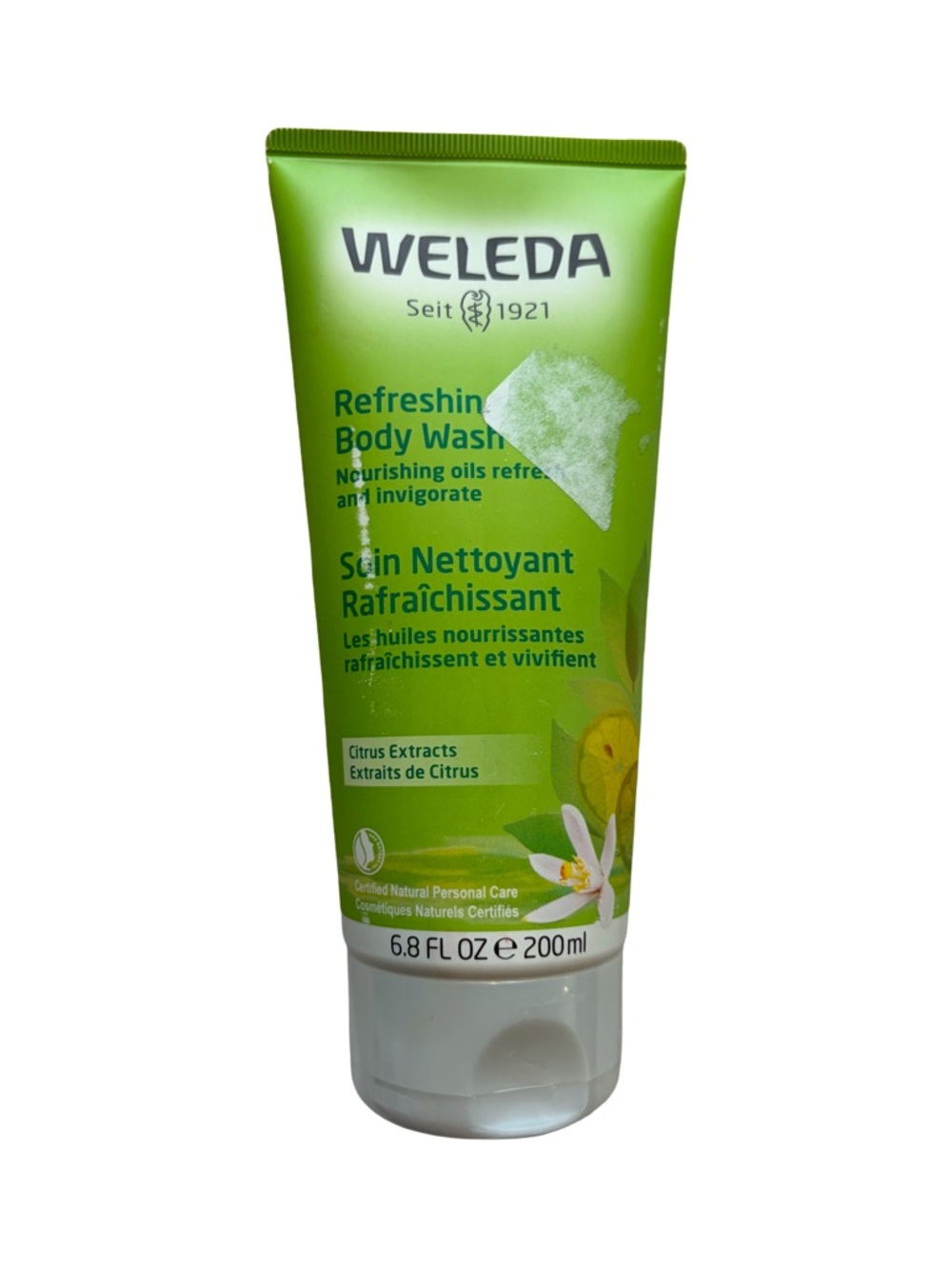 Weleda Refreshing Body Wash Citrus Extracts 6.8 Ounces